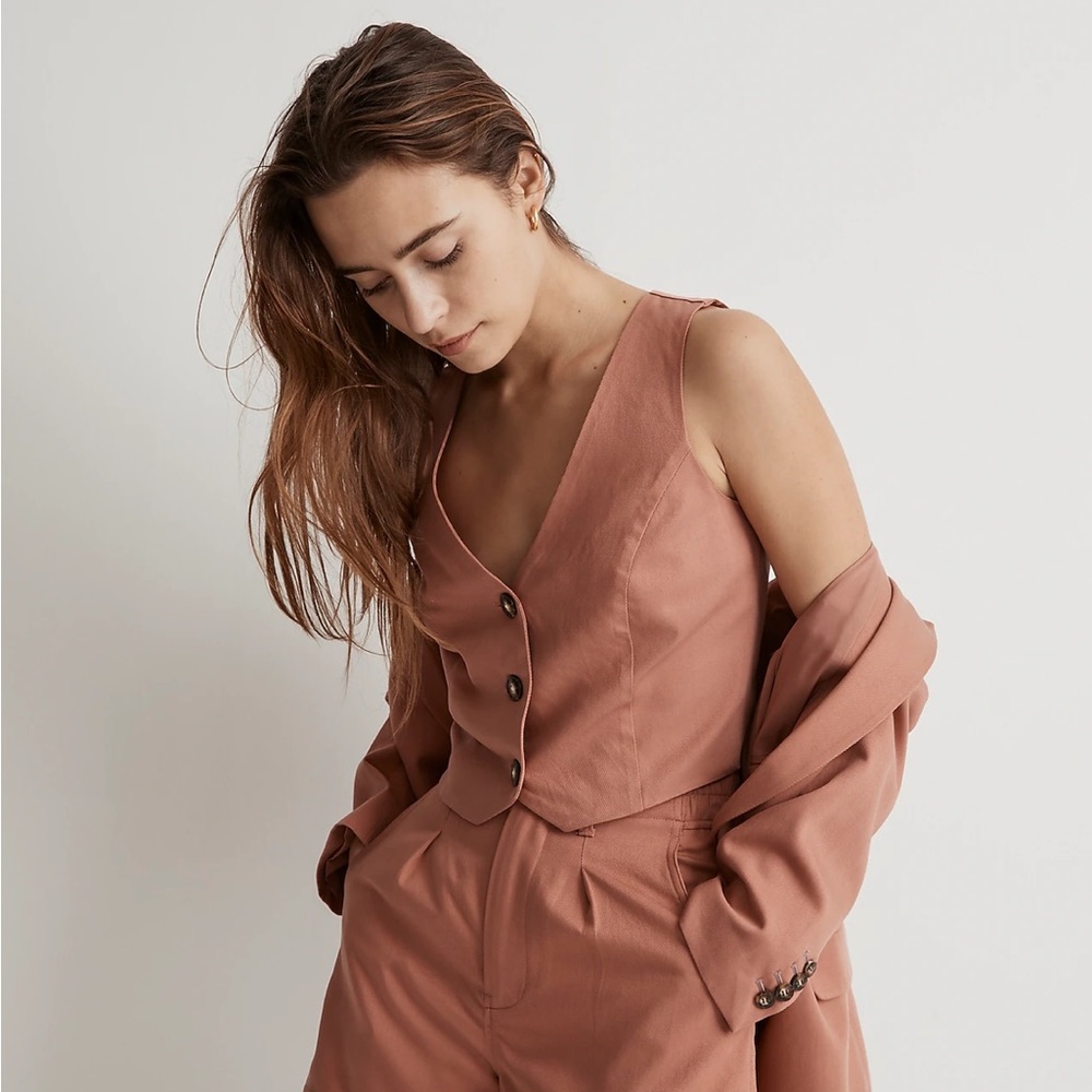 Madewell Katrina Crop Vest Top